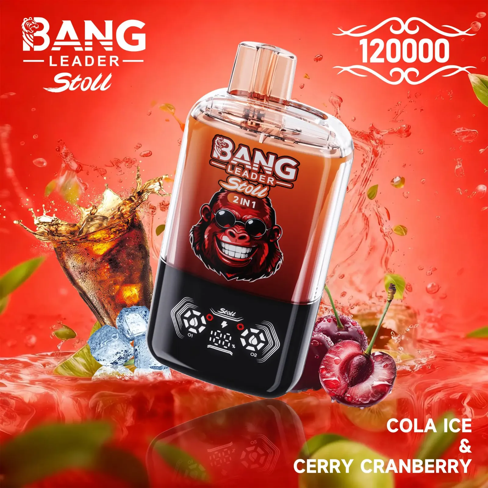Cola Ice & Cherry Cranberry