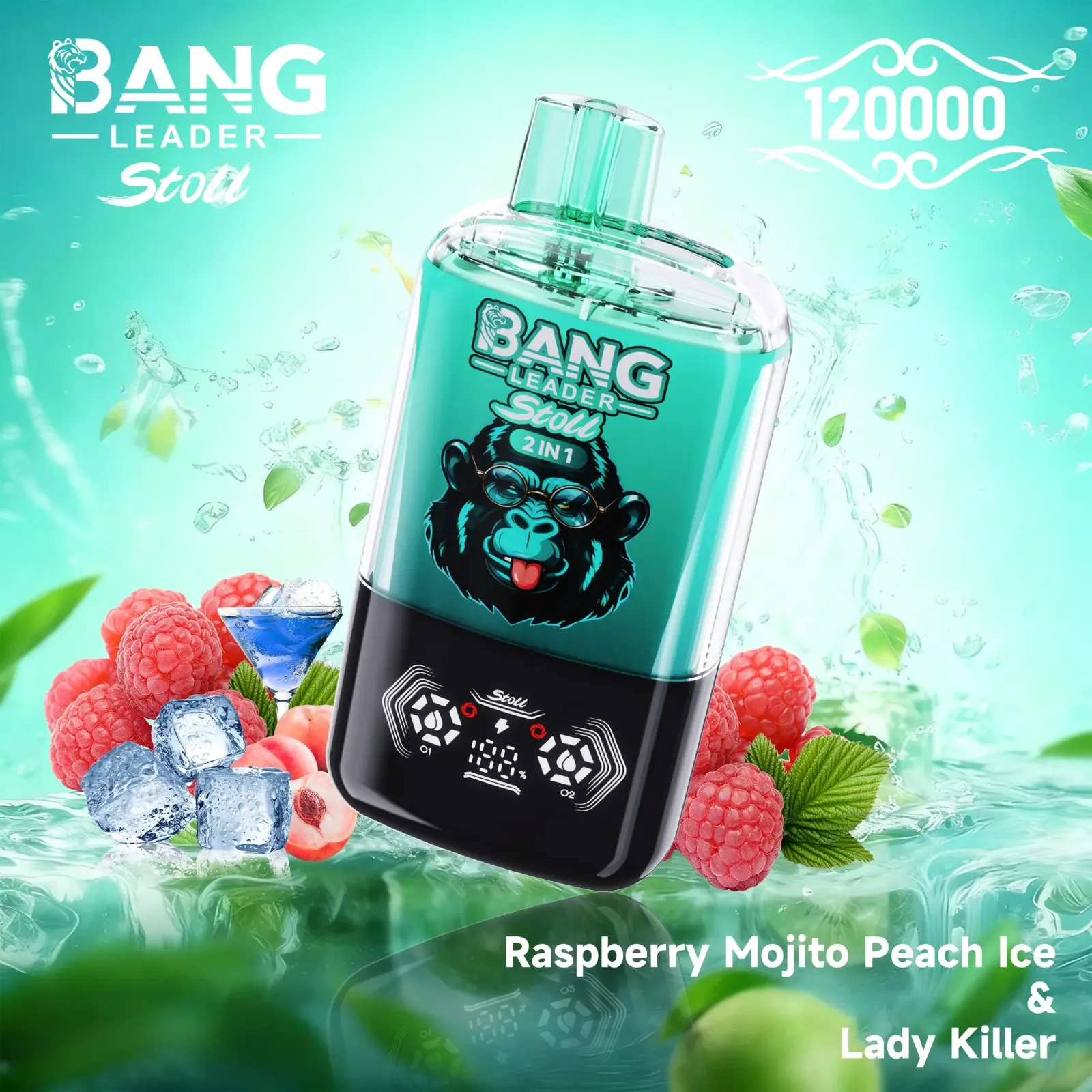 Raspberry Mojito Peach Ice & Lady Killer